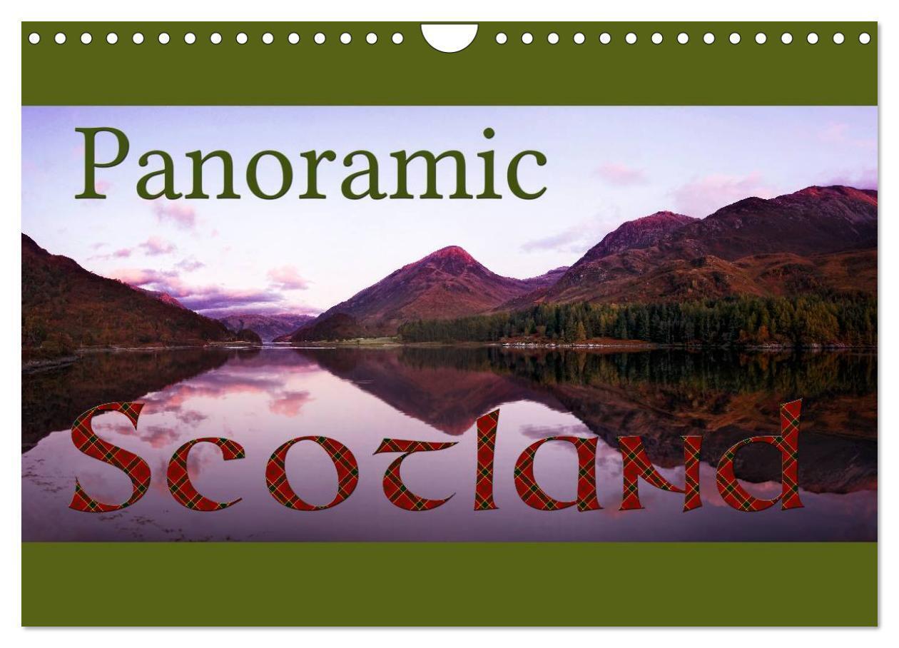 Panoramic Scotland / UK-Version (Wall Calendar 2026 DIN A4 landscape) CALVENDO 12 Month Wall Calendar