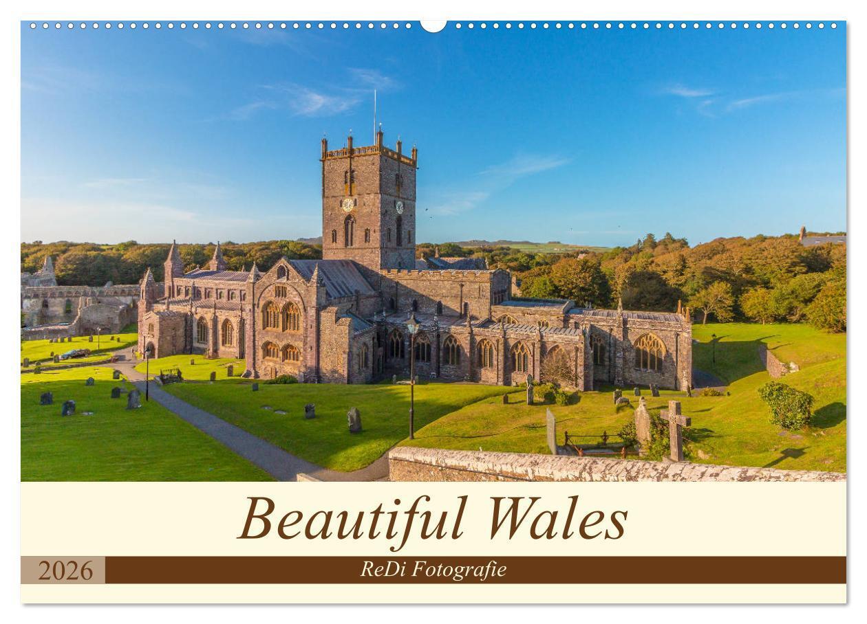 Beautiful Wales (Wall Calendar 2026 DIN A2 landscape) CALVENDO 12 Month Wall Calendar