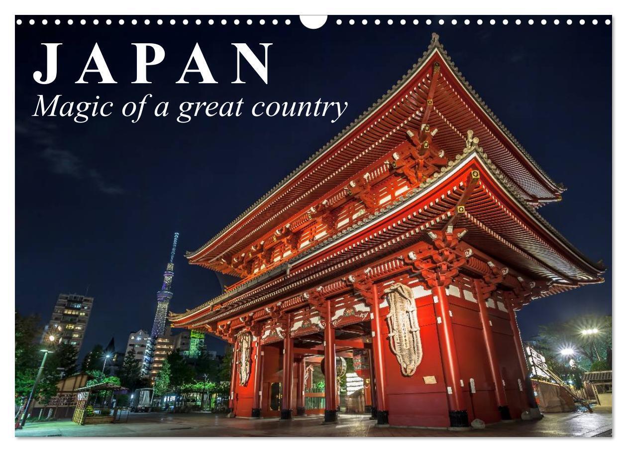 Japan Magic of a great country (Wall Calendar 2026 DIN A3 landscape) CALVENDO 12 Month Wall Calendar