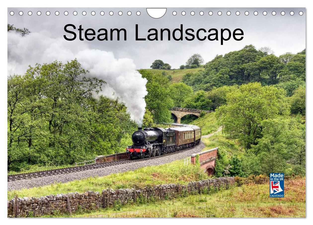 Steam Landscape (Wall Calendar 2026 DIN A4 landscape) CALVENDO 12 Month Wall Calendar