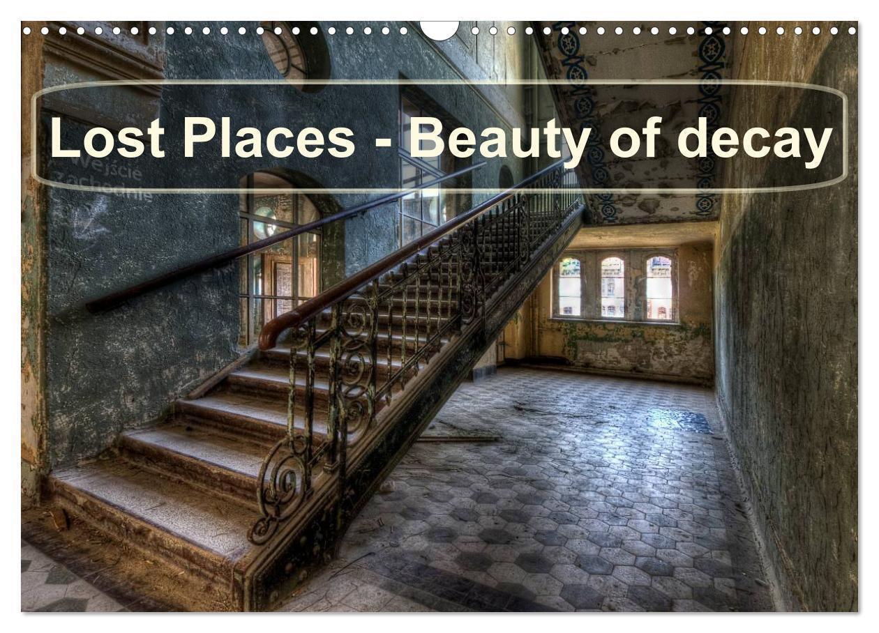 Lost Places - Beauty of decay (Wall Calendar 2026 DIN A3 landscape) CALVENDO 12 Month Wall Calendar