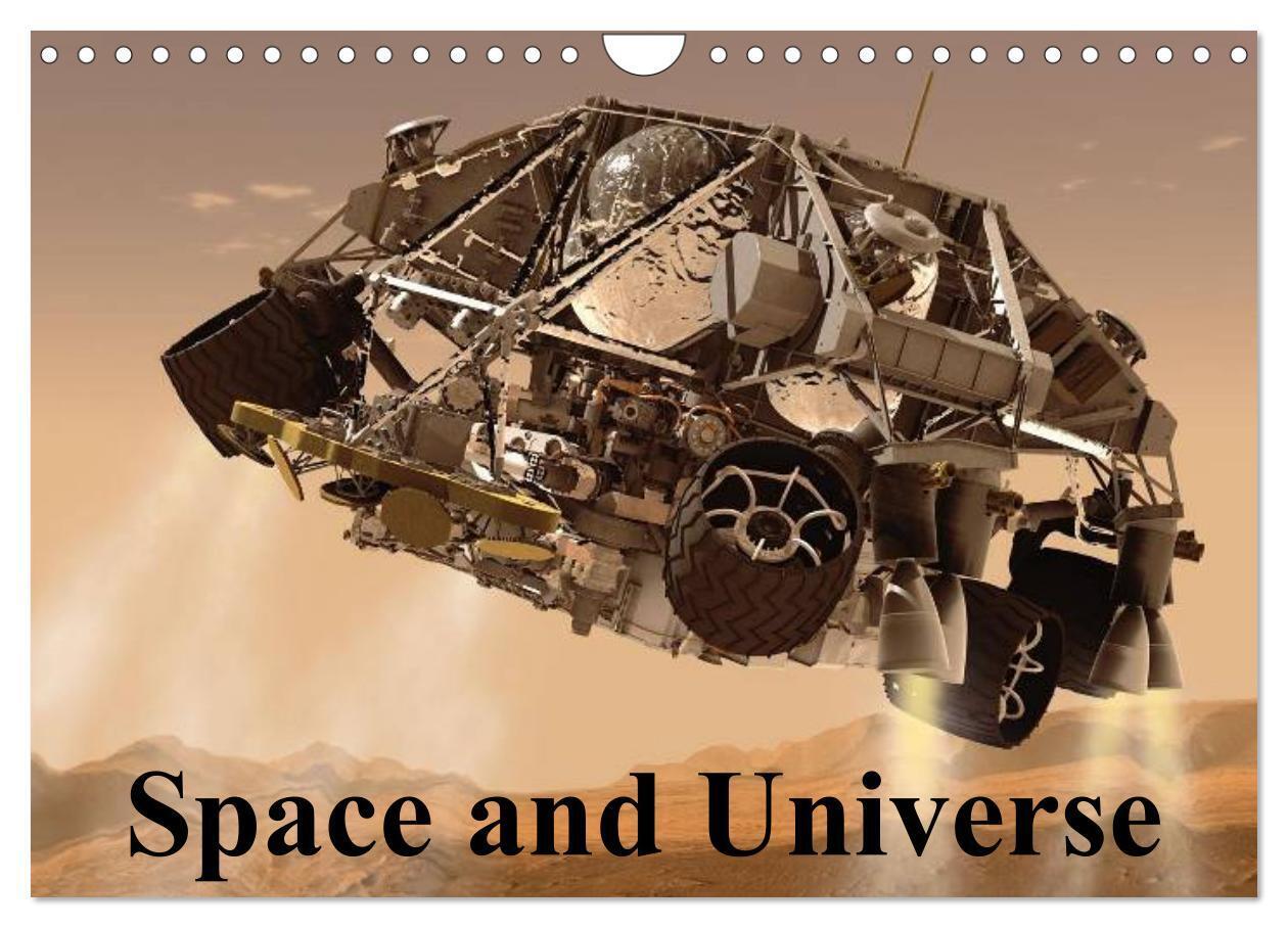 Space and Universe (Wall Calendar 2026 DIN A4 landscape) CALVENDO 12 Month Wall Calendar