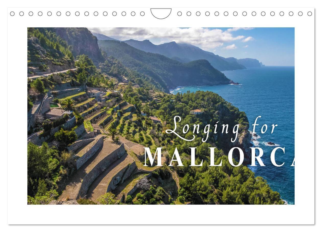 Longing for Mallorca (Wall Calendar 2026 DIN A4 landscape) CALVENDO 12 Month Wall Calendar