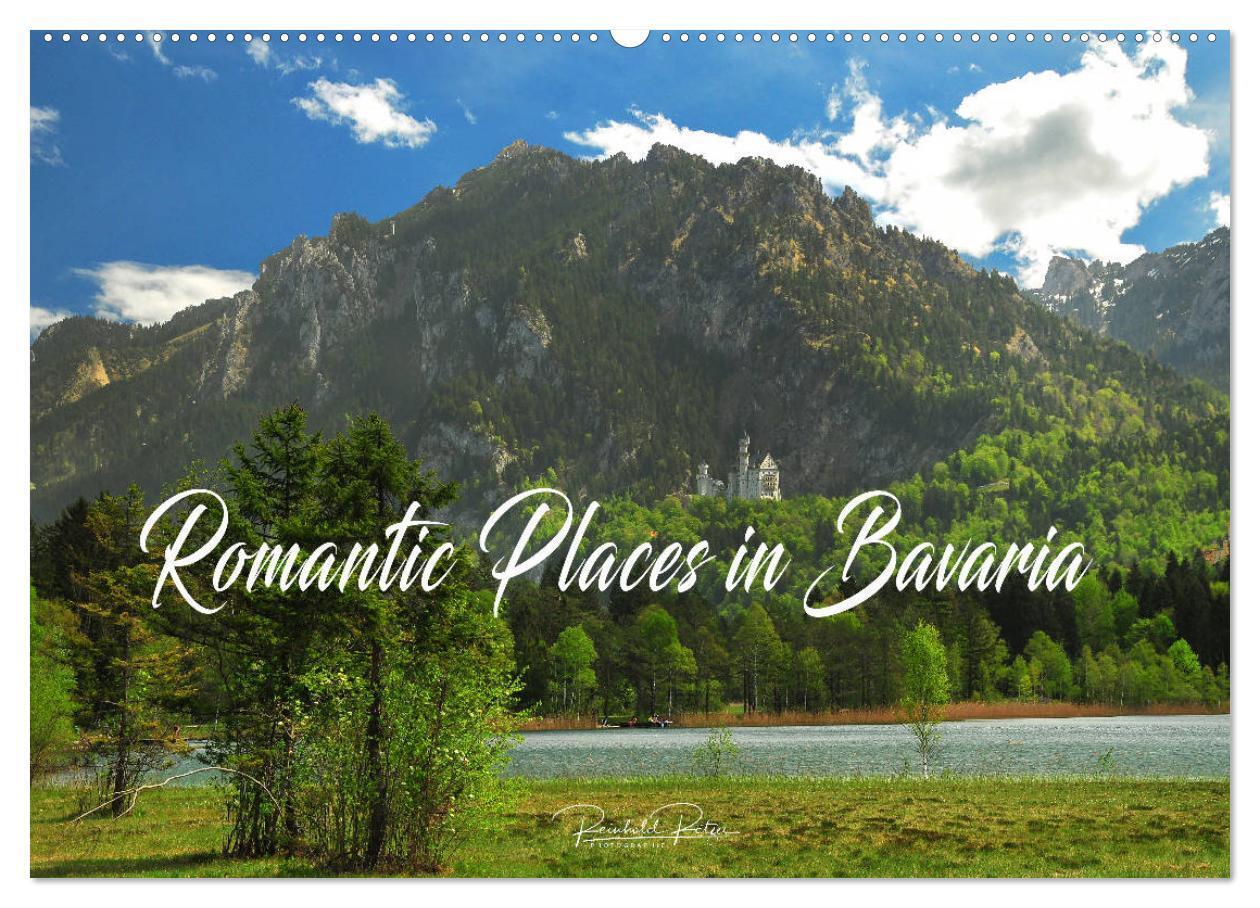 Romantic Places In Bavaria (Wall Calendar 2026 DIN A2 landscape) CALVENDO 12 Month Wall Calendar