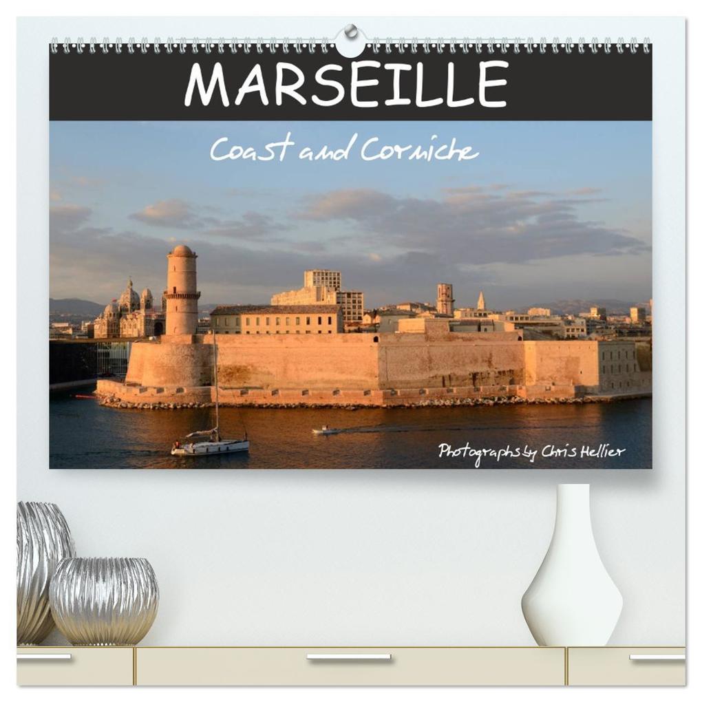 Marseille Coast and Corniche (High Quality Premium Wall Calendar 2026 DIN A2 landscape)CALVENDO 12 Month Wall Calendar