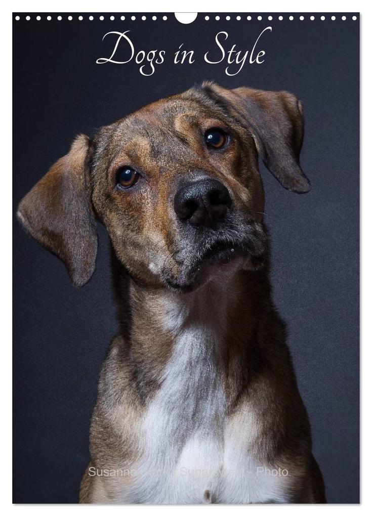 Dogs in Style (Wall Calendar 2026 DIN A3 portrait) CALVENDO 12 Month Wall Calendar