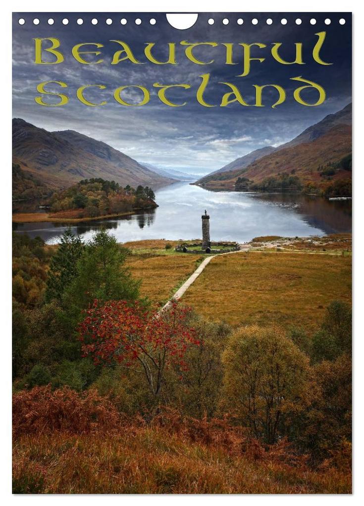 Beautiful Scotland / UK-Version (Wall Calendar 2026 DIN A4 portrait) CALVENDO 12 Month Wall Calendar