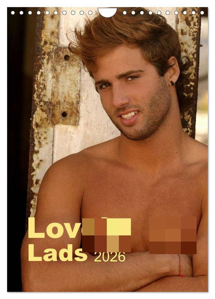 Lovely Lads 2026 (Wall Calendar 2026 DIN A4 portrait) CALVENDO 12 Month Wall Calendar