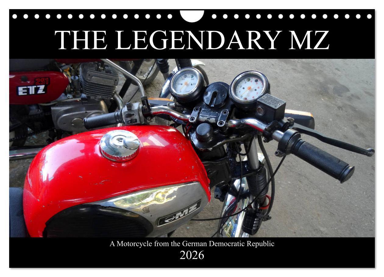 The Legendary MZ (Wall Calendar 2026 DIN A4 landscape) CALVENDO 12 Month Wall Calendar