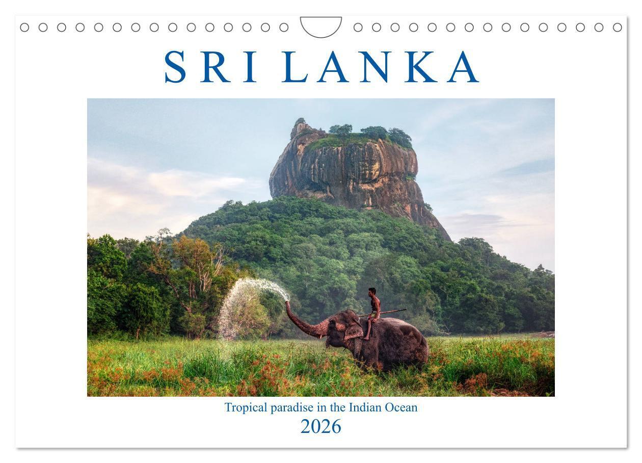 Sri Lanka (Wall Calendar 2026 DIN A4 landscape) CALVENDO 12 Month Wall Calendar