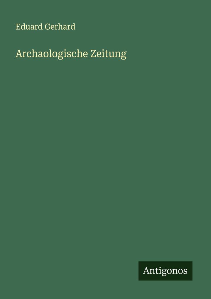 Archaologische Zeitung