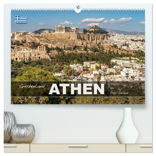 Griechenland - Athen (hochwertiger Premium Wandkalender 2026 DIN A2 quer) Kunstdruck in Hochglanz