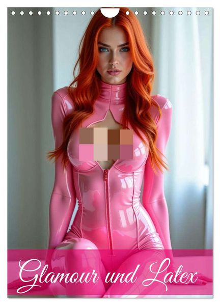 Glamour & Latex (Wandkalender 2026 DIN A4 hoch) CALVENDO Monatskalender