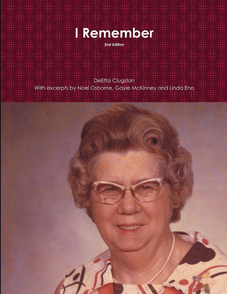I Remember