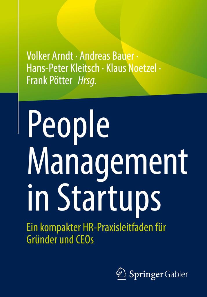 People Management in Startups