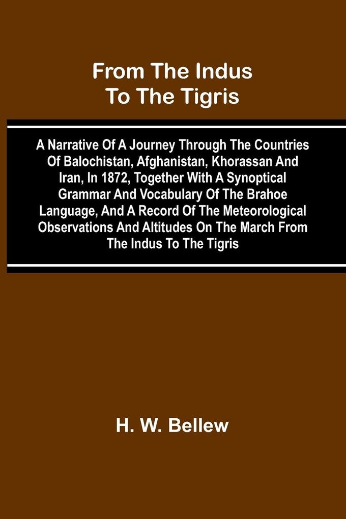 From The Indus To The Tigris