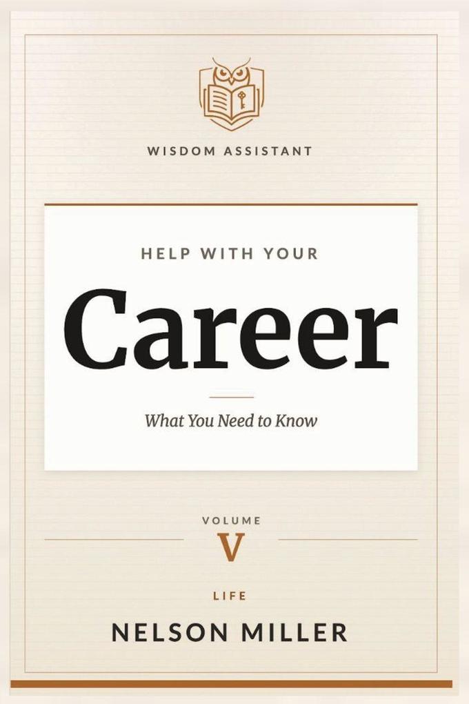 Help with Your Career