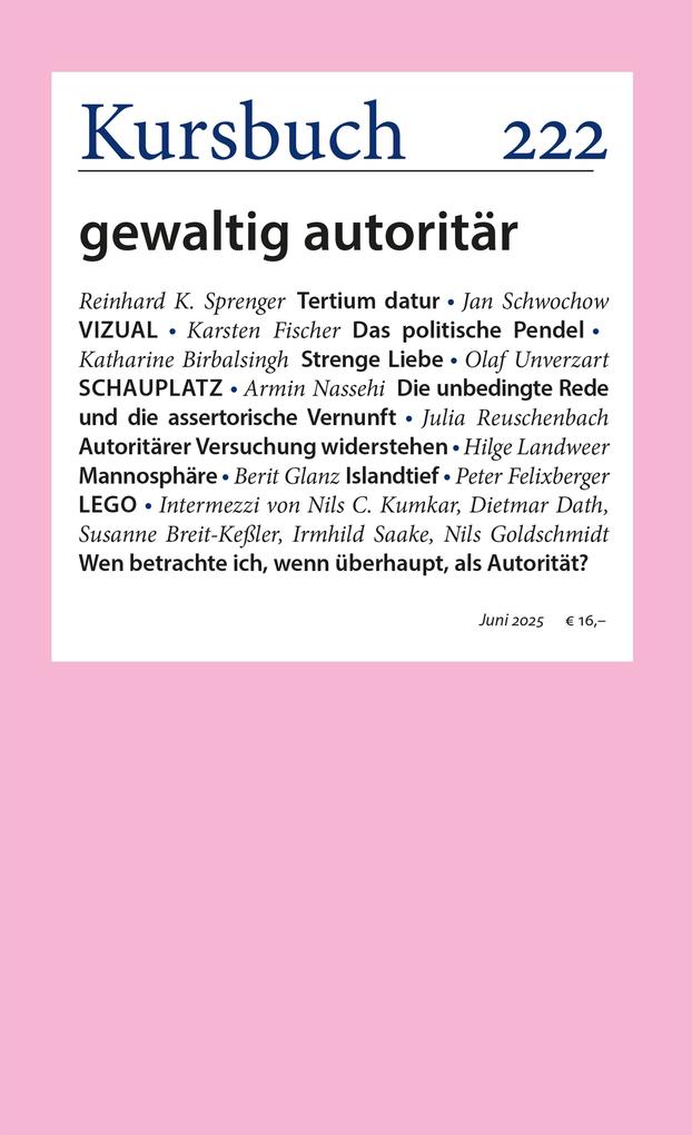 Kursbuch 222