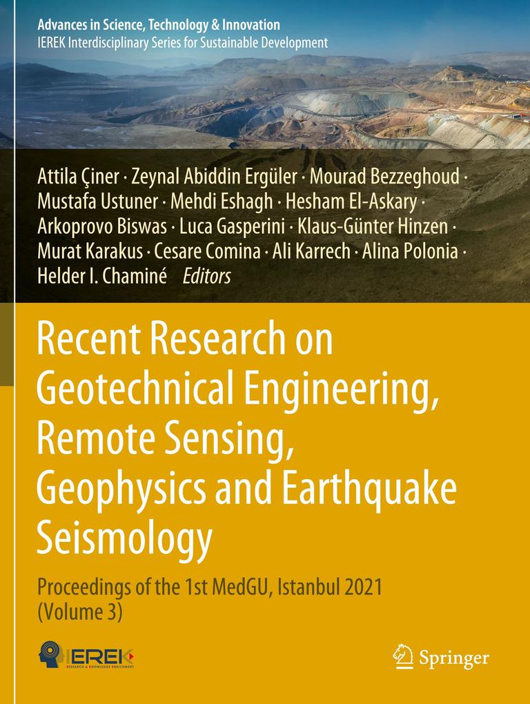 Recent Research on Geotechnical Engineering Remote Sensing Geophysics and Earthquake Seismology