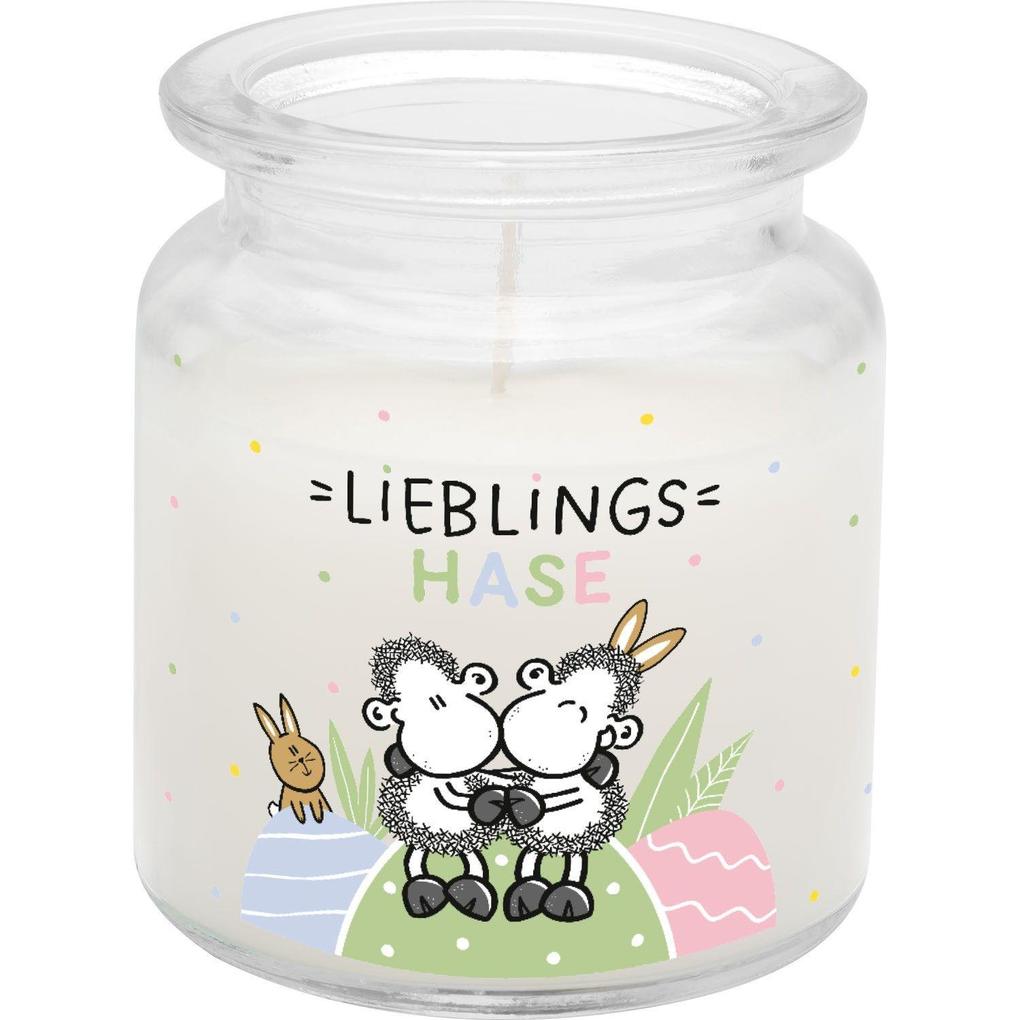 Kerze im Glas Lieblingshase