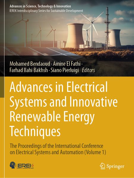Advances in Electrical Systems and Innovative Renewable Energy Techniques
