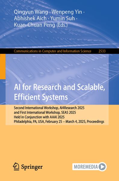 AI for Research and Scalable Efficient Systems