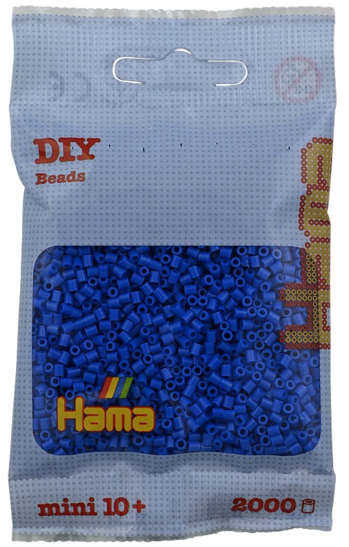 Hama - Mini-Perlen 2000 Stück hellblau