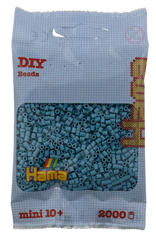 Hama - Mini-Perlen 2000 Stück türkis