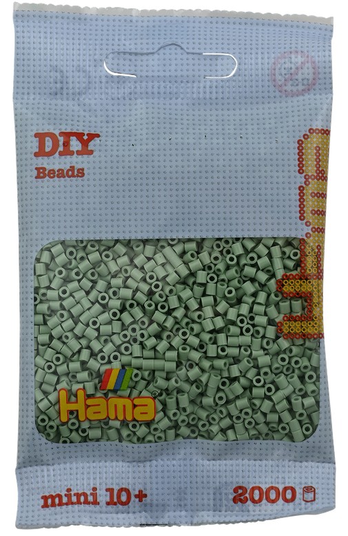 Hama 501-101 - DIY Bügelperlen Mini 10+ ca. 2000 Stück Eukalyptus