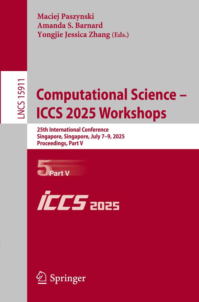 Computational Science - ICCS 2025 Workshops