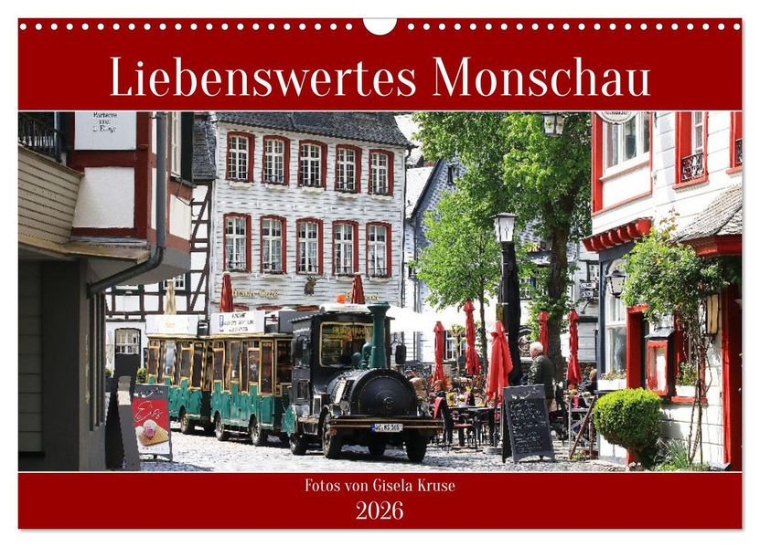 Liebenswertes Monschau (Wandkalender 2026 DIN A3 quer) CALVENDO Monatskalender