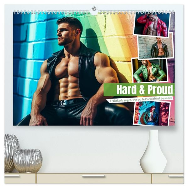 Hard & Proud (hochwertiger Premium Wandkalender 2026 DIN A2 quer) Kunstdruck in Hochglanz