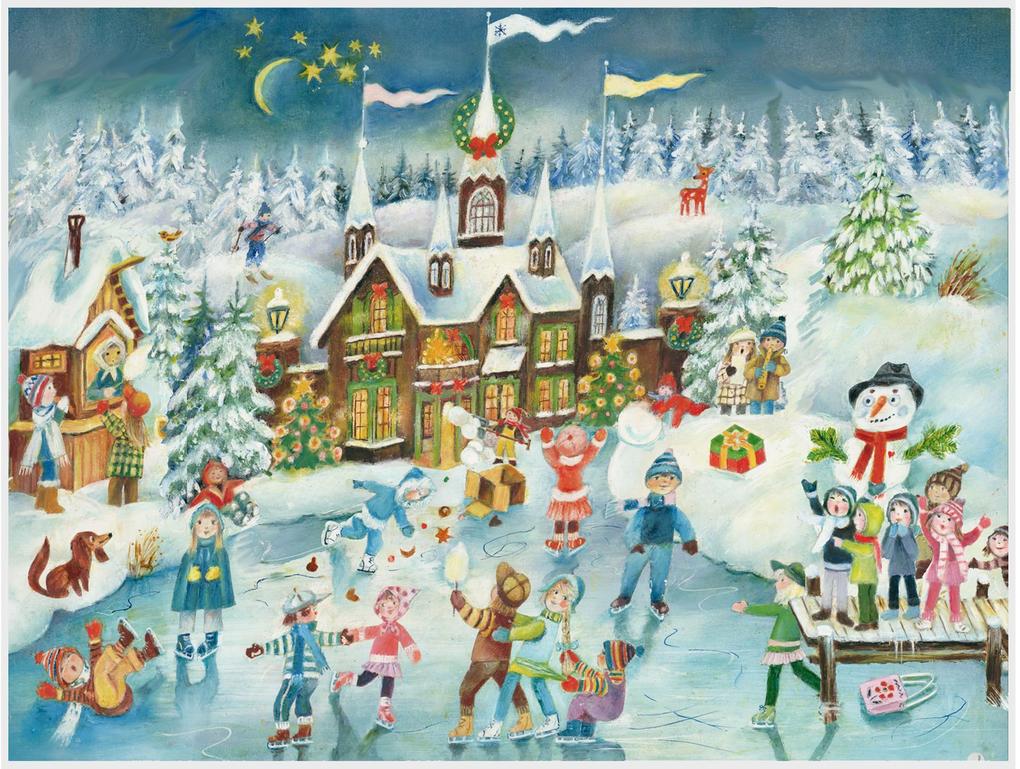 Adventskalender 'Eislauffreuden am Schloß'