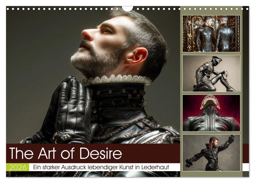 The Art of Desire (Wandkalender 2026 DIN A3 quer) CALVENDO Monatskalender