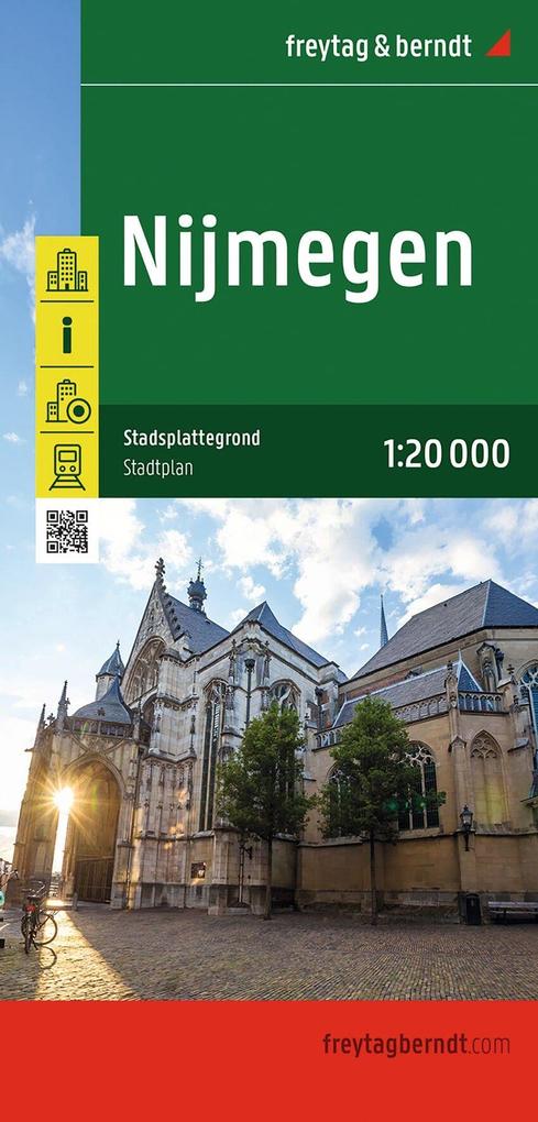 freytag & berndt Stadtplan Nijmegen 1:20.000
