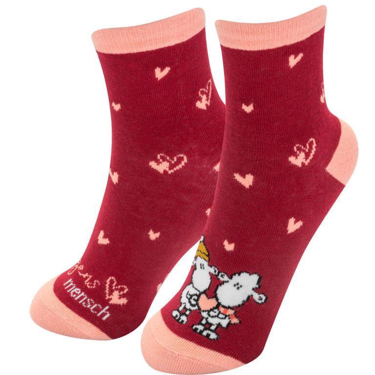 Zaubersocken Frauen Herzen