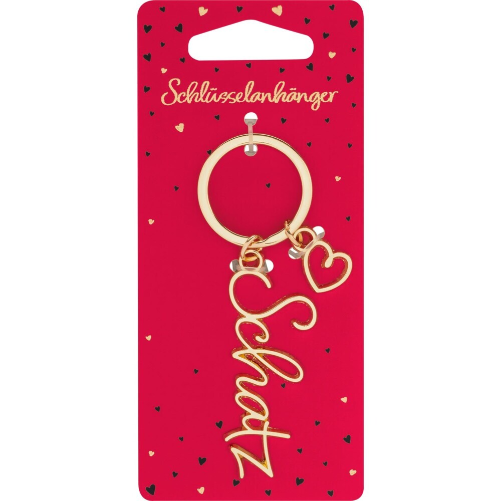 Schlüsselanhänger 'Schatz'