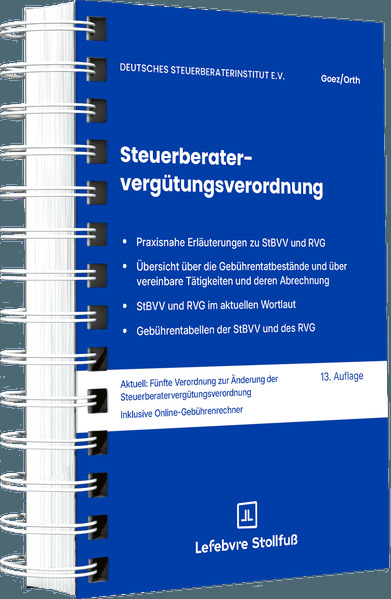 Steuerberatervergütungsverordnung