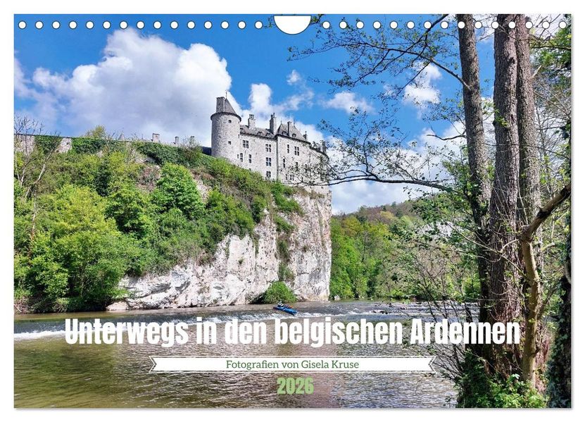 Unterwegs in den belgischen Ardennen (Wandkalender 2026 DIN A4 quer) CALVENDO Monatskalender