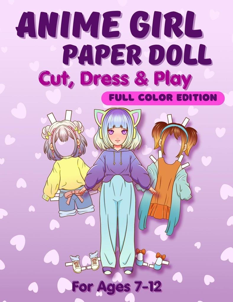Anime Girl Paper Doll