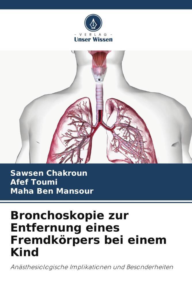 Bronchoskopie zur Entfernung eines Fremdkörpers bei einem Kind