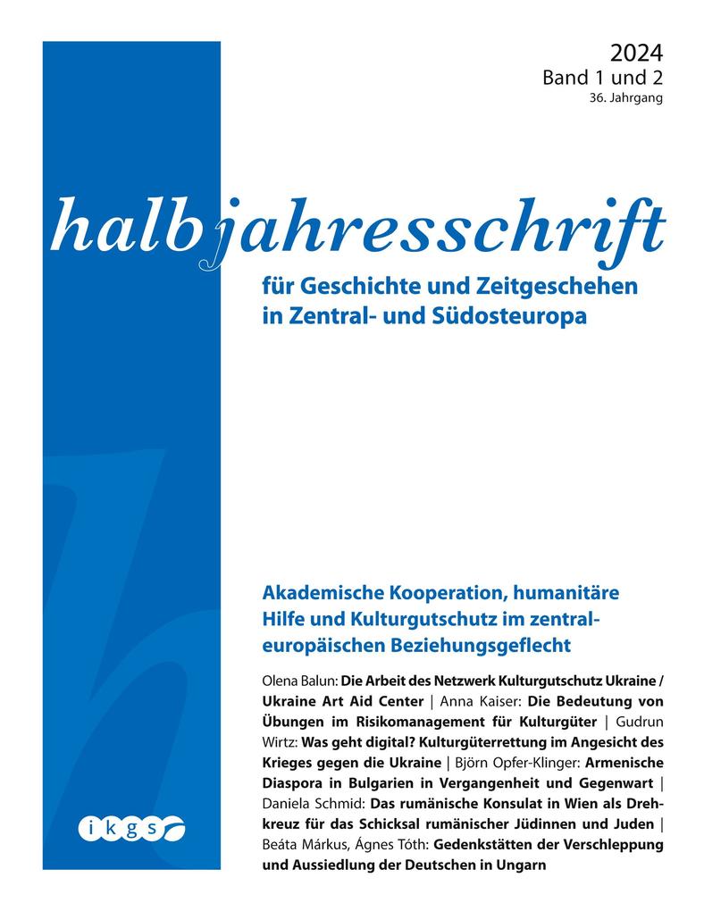 Halbjahresschrift 2024