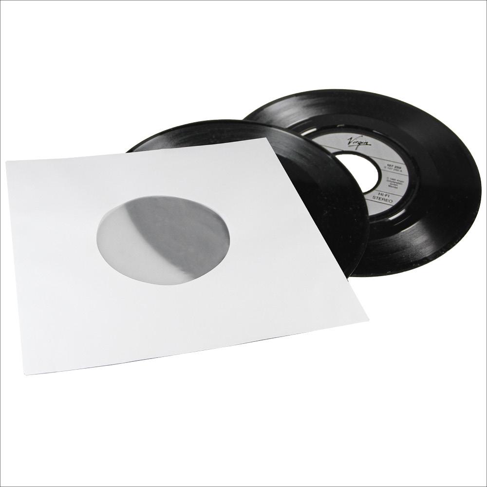 Hülle für Single-Schallplatten 50er Pack