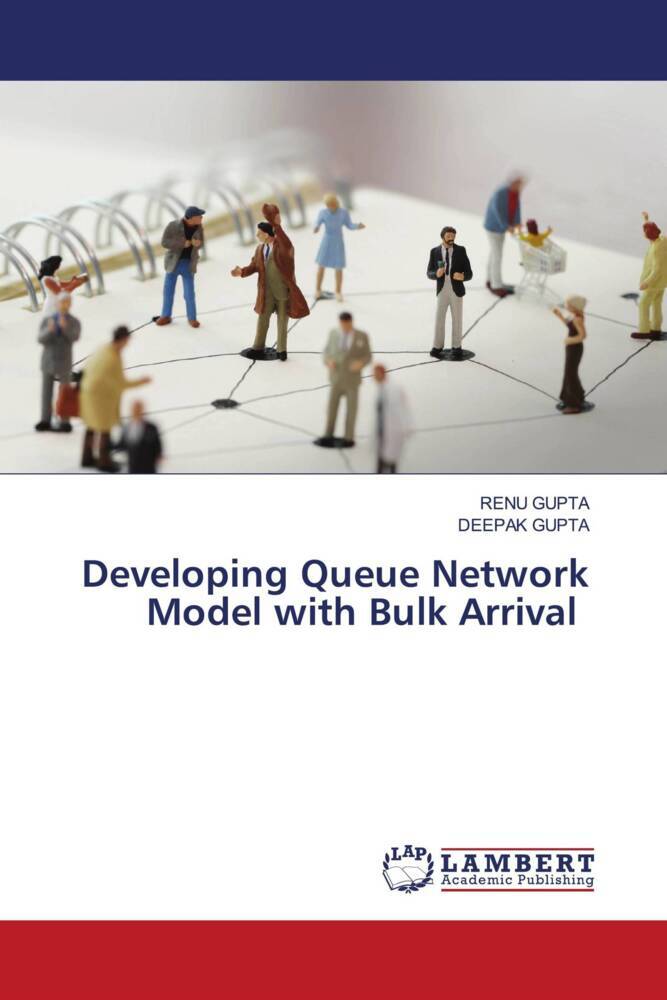 Developing Queue Network Model with Bulk Arrival