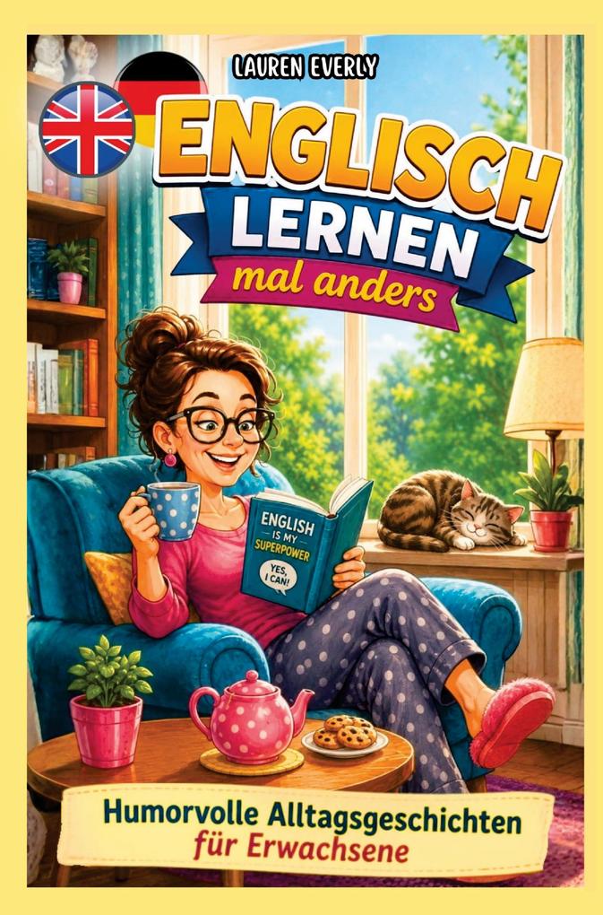 Englisch lernen für Erwachsene mal anders - humorvolle Alltagsgeschichten zum Abschalten Lachen Lernen.