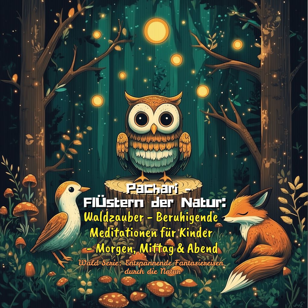 Flüstern der Natur: Waldzauber - Beruhigende Meditationen für Kinder - Morgen Mittag & Abend