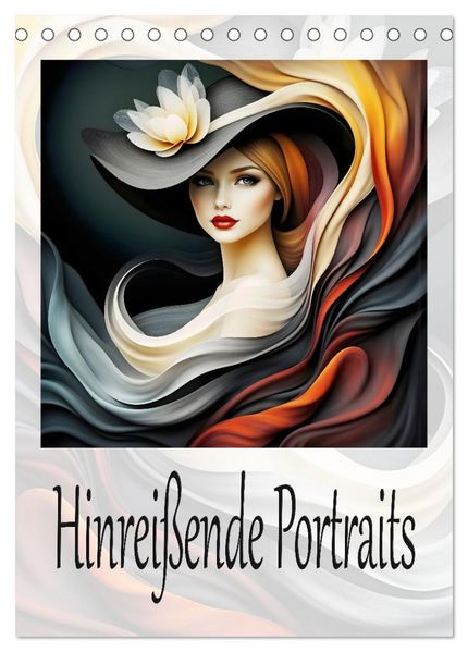 Hinreißende Portraits (Tischkalender 2026 DIN A5 hoch) CALVENDO Monatskalender