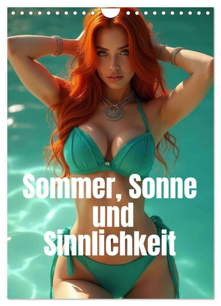 Sommer Sonne und Sinnlichkeit (Wandkalender 2026 DIN A4 hoch) CALVENDO Monatskalender
