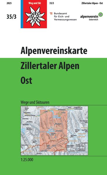 Alpenvereinskarte 1:25000