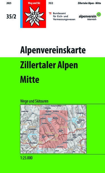 Alpenvereinskarte 1:25000